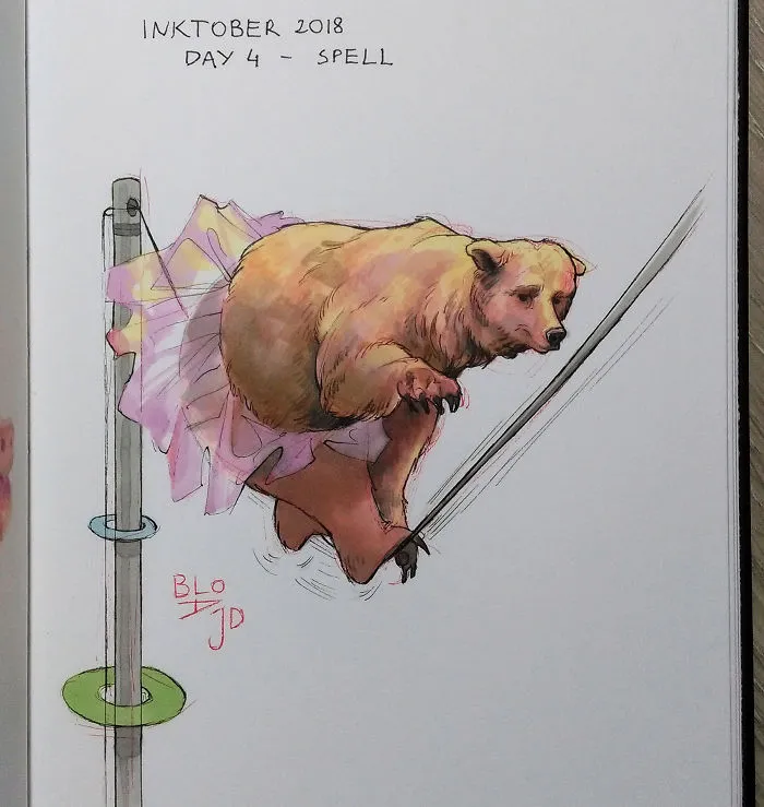 My 31 Inktober Drawings Show The Scale Of Suffering We Can Inflict On Innocent Animals