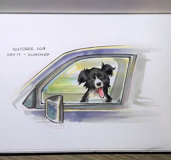My 31 Inktober Drawings Show The Scale Of Suffering We Can Inflict On Innocent Animals