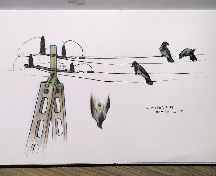 My 31 Inktober Drawings Show The Scale Of Suffering We Can Inflict On Innocent Animals