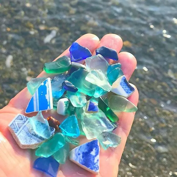 Blue, Green, Aqua, Turquoise, Seafoam, Navy... So Many Shades Of The Rare Color Blue