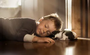 My Cats Are Afraid Of Kids Except For My Son So I Decided To Capture Their Bond (20 Pics)
