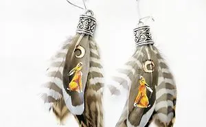 I Started Painting On Feathers In 2013, Here Is A Selection Of My Favorite Feather Paintings From Last Year (24 Pics)