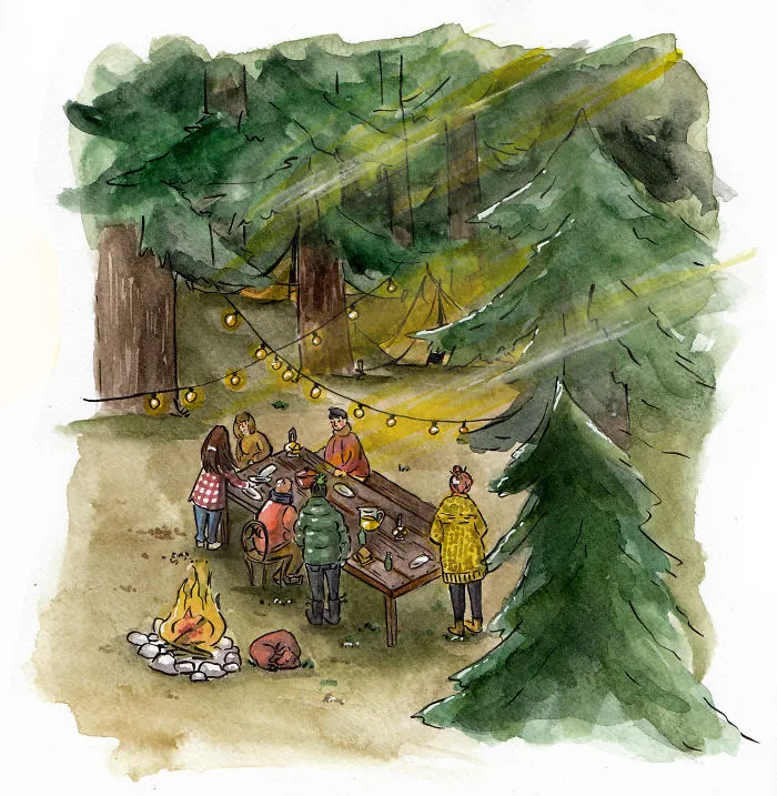 I Left My Job To Be A Full-Time Illustrator, Here Are 30 Cute Moments I Created With Watercolor And Ink