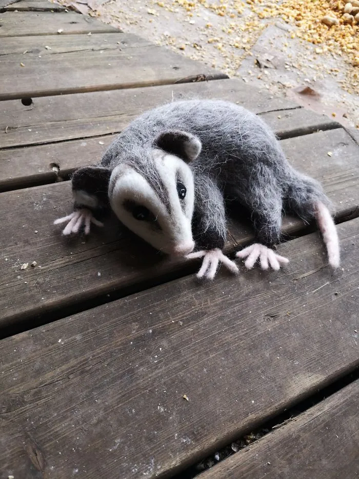 I Bring Wool To Life By Sculpting It Into My Favourite Animals