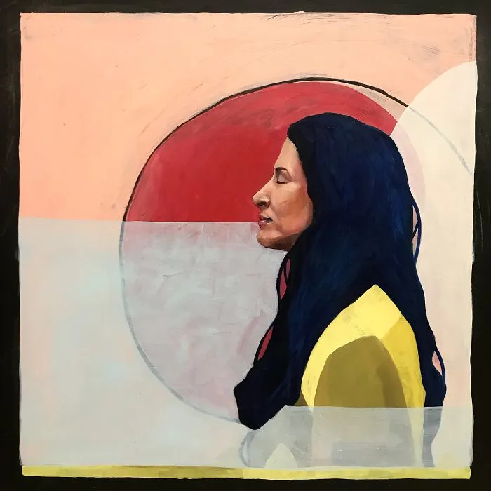 I Decided To Stop Painting Women With Their Eyes Open.
