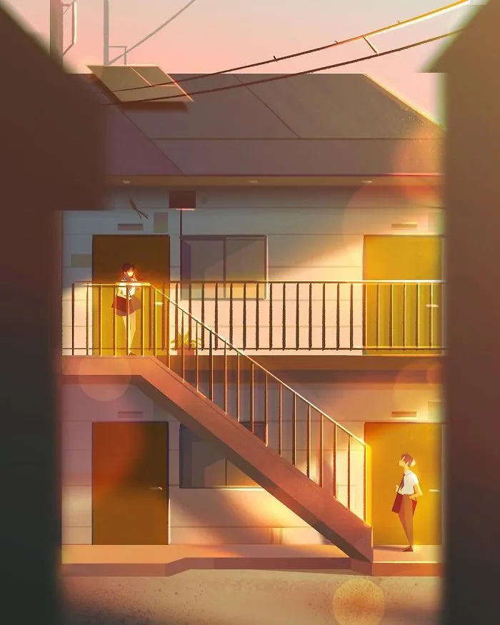 Artist Creates Illustrations That Turn Loneliness Into Magic