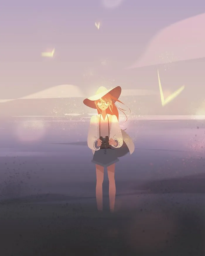 Artist Creates Illustrations That Turn Loneliness Into Magic