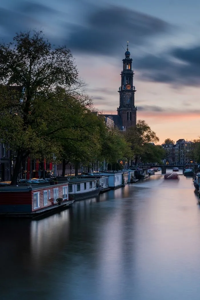 Canal In Amsterdam