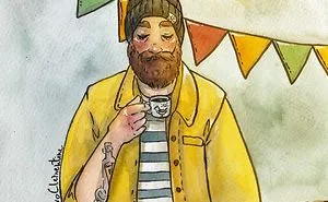 I Left My Job To Be A Full-Time Illustrator, Here Are 30 Cute Moments I Created With Watercolor And Ink