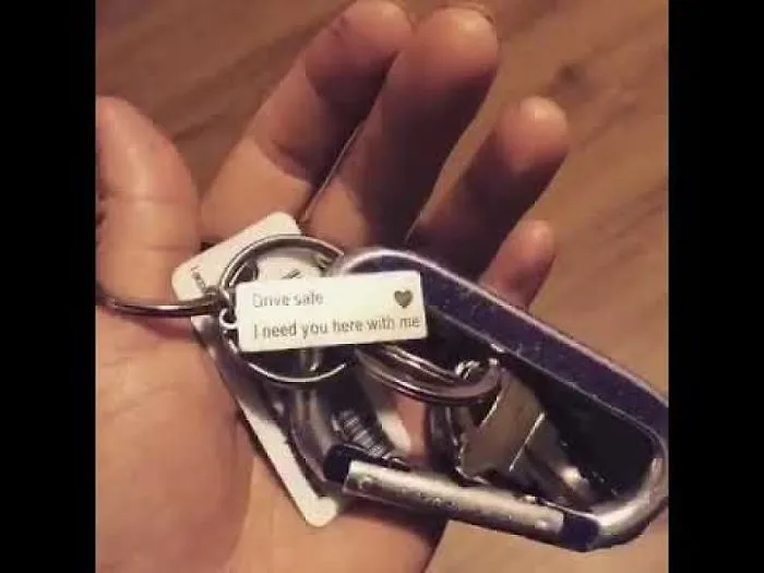Drive Safe Keychain