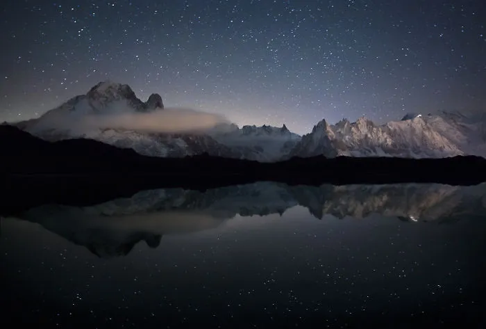 Mont Blanc In The Mirror