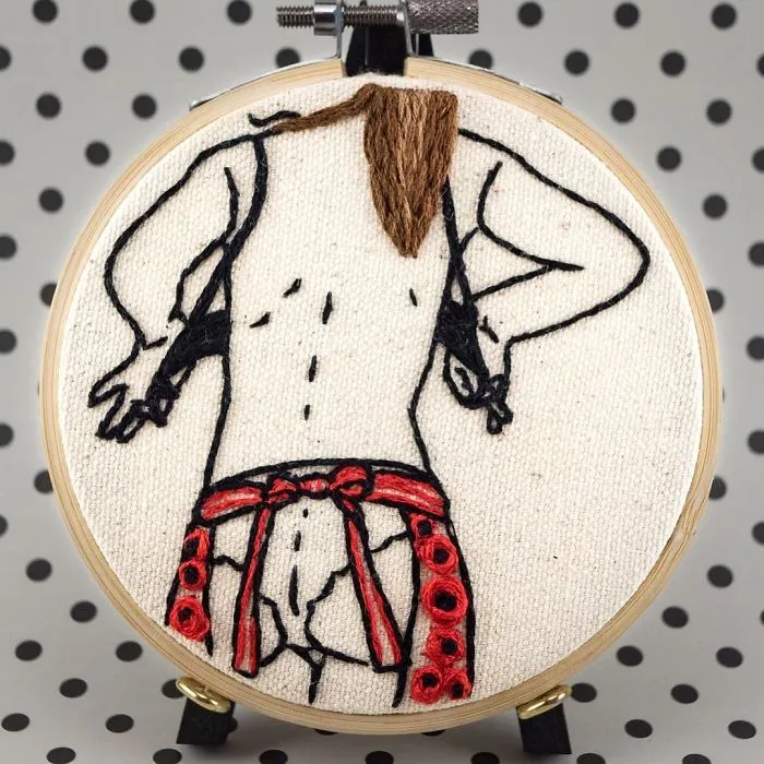 My Sister Spreads Body Positivity By Creating Embroidery Designs For People Of All Shapes And Sizes