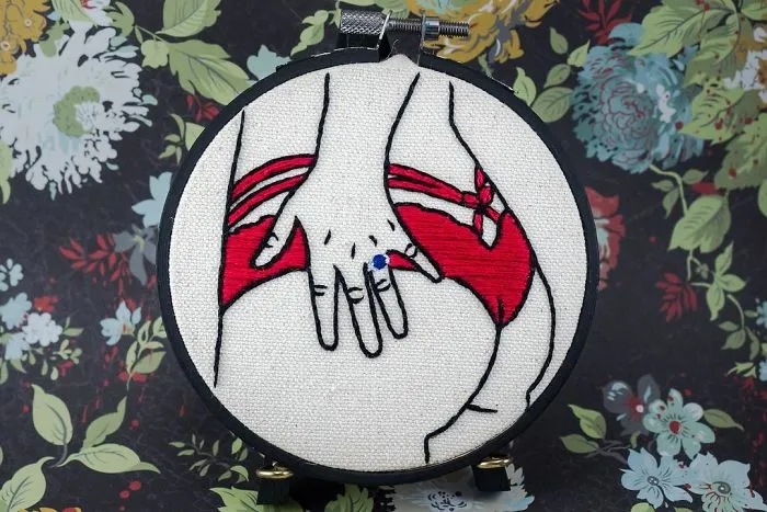 My Sister Spreads Body Positivity By Creating Embroidery Designs For People Of All Shapes And Sizes