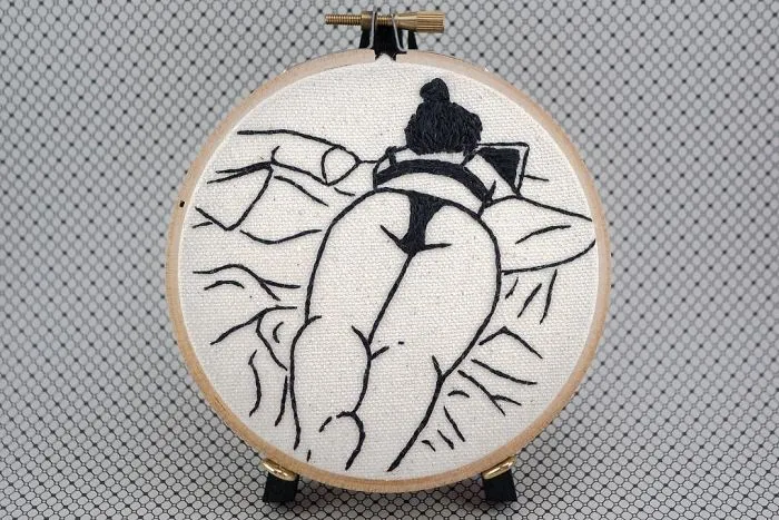 My Sister Spreads Body Positivity By Creating Embroidery Designs For People Of All Shapes And Sizes