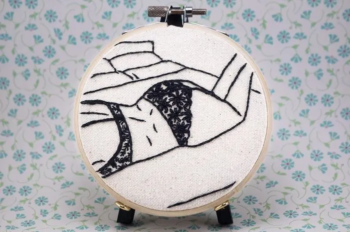 My Sister Spreads Body Positivity By Creating Embroidery Designs For People Of All Shapes And Sizes