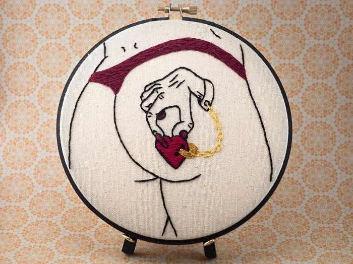 My Sister Spreads Body Positivity By Creating Embroidery Designs For People Of All Shapes And Sizes