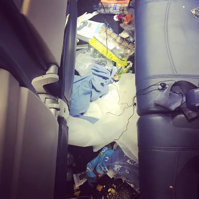 No, este no era un vuelo largo