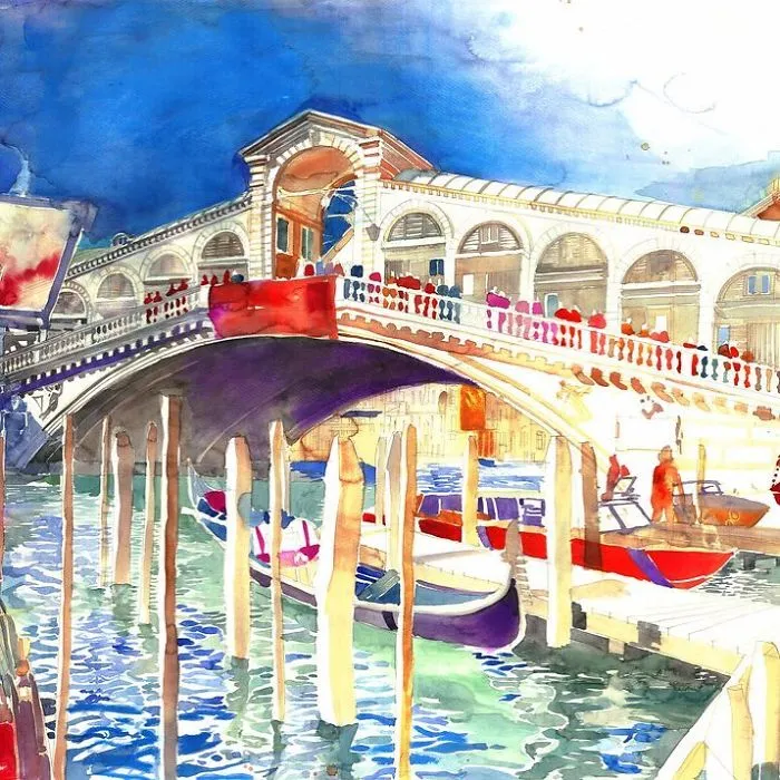 My 21 Watercolor Paintings Of Venice That Show The Beauty Of This City