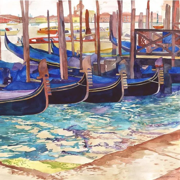 My 21 Watercolor Paintings Of Venice That Show The Beauty Of This City