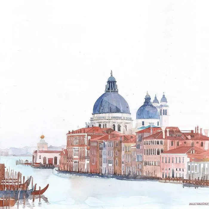 My 21 Watercolor Paintings Of Venice That Show The Beauty Of This City