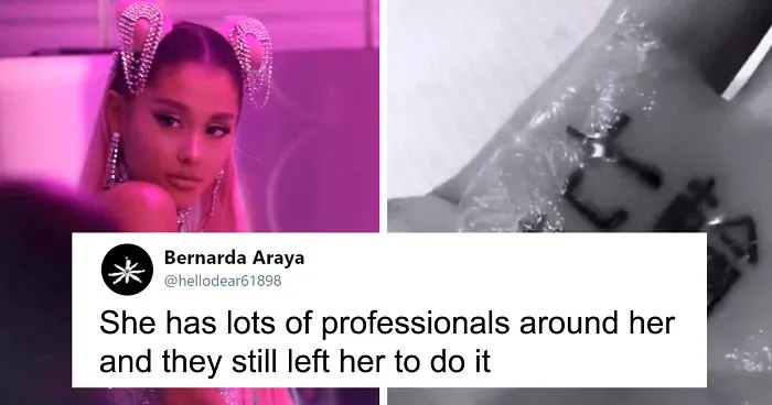 The Way Ariana Grande 'Fixed' Her Japanese BBQ Tattoo Fail Is Making All Japanese People Cringe