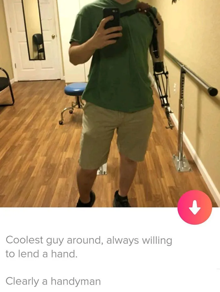 I've Got To Hand It To Him, That's A Good Profile