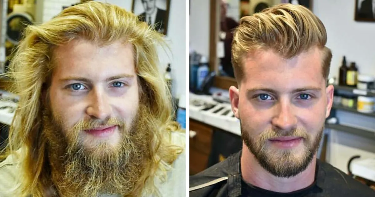 40 Increíbles transformaciones que muestran la diferencia entre una barba cuidada y una desaseada