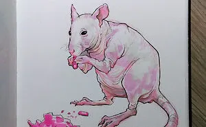 My 31 Inktober Drawings Show The Scale Of Suffering We Can Inflict On Innocent Animals