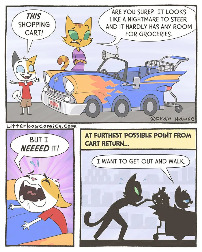 19 More Comics About Being A Mom (Who’s Also A Cat)