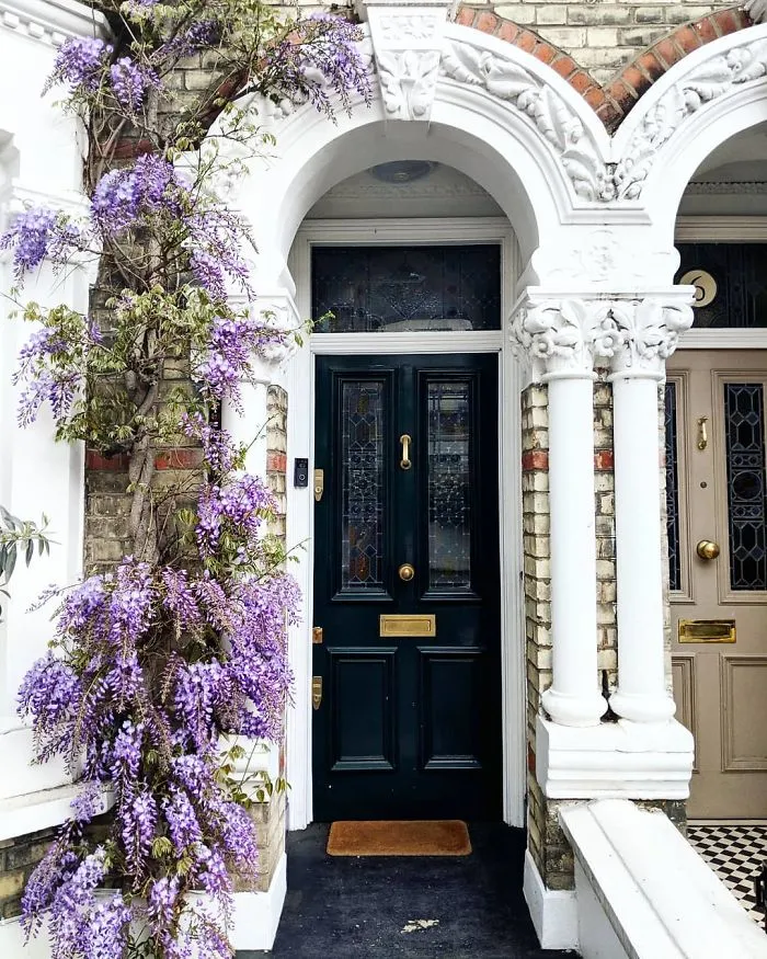 Woman Captures London's Most Beautiful Front Doors And They Look Straight Out Of A Wes Anderson Movie