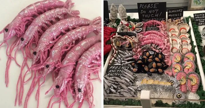 This Artist Crochets Sea Food So Well You Can Almost Taste It