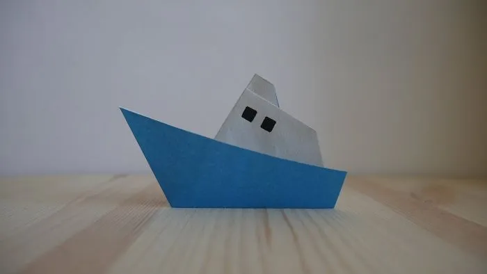 Origami. How To Make A Boat Out Of Paper (Video Lesson)