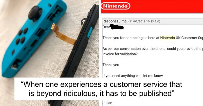 Man Realizes His Nintendo Switch Is Broken, Experiences The Worst Customer Service Ever