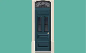 I Create Beautiful Illustrations Of Doors From Portugal.