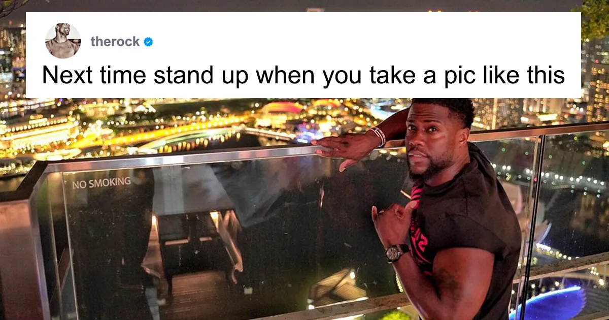 The Rock And Kevin Hart Trolling Each Other Is One Of The Funniest Bromances Ever