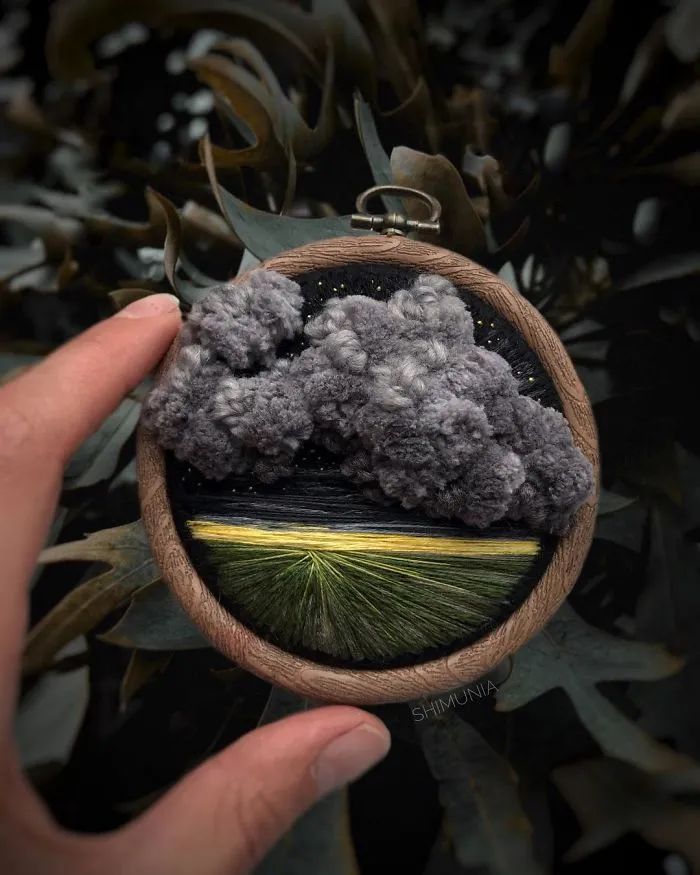 Russian Artist Pushes Embroidery To Its Limits, Making It Look Like Paint