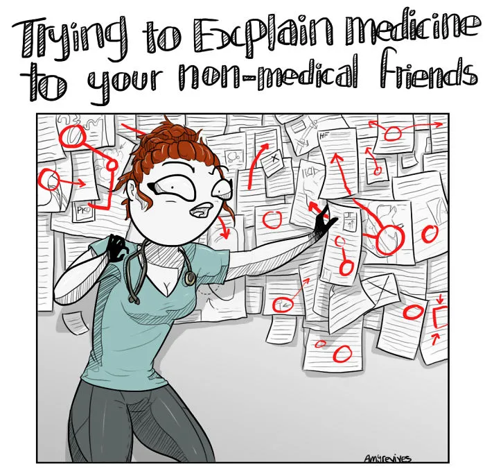 26 Comics By A Medical Student Who Never Had The Guts To Become A Comic Artist, But Finally Dared To