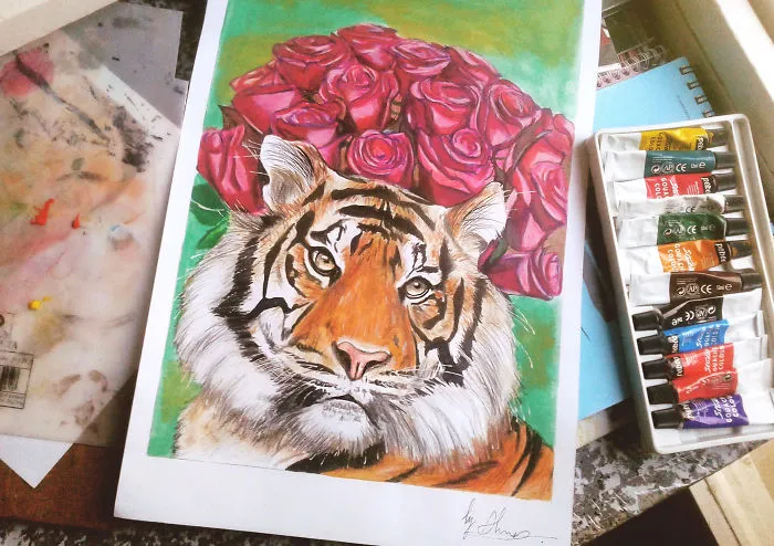 I Made This Drawing For My Mother It Took Me 7 Hours
