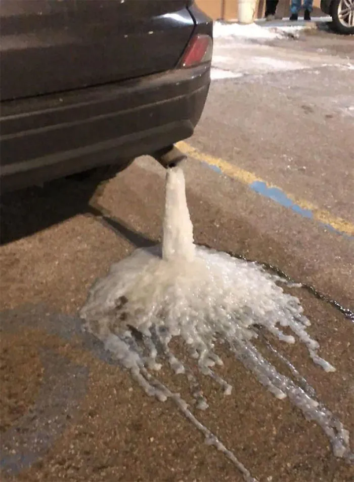 Letting My Car Heat Up During The Polar Vortex
