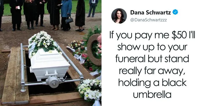 Woman Says She Can Show Up To Your Funeral If You Pay Her $50, People Start Sending Her Money