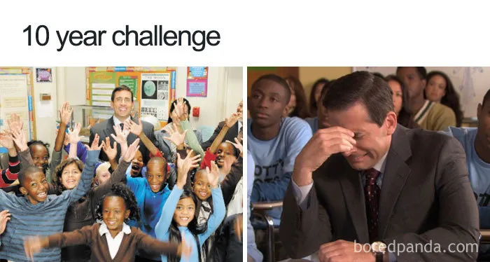 35 Funniest Memes That Mock The ‘10 Year Challenge'