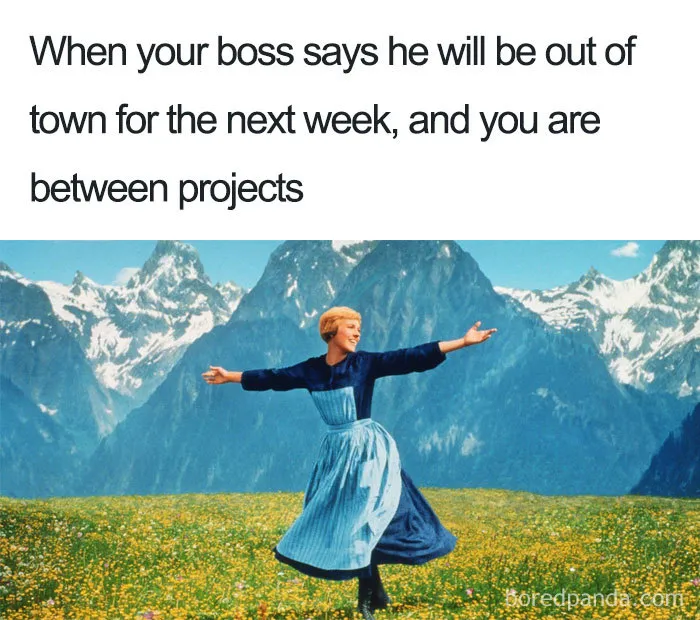 When The Boss Is On Vacation