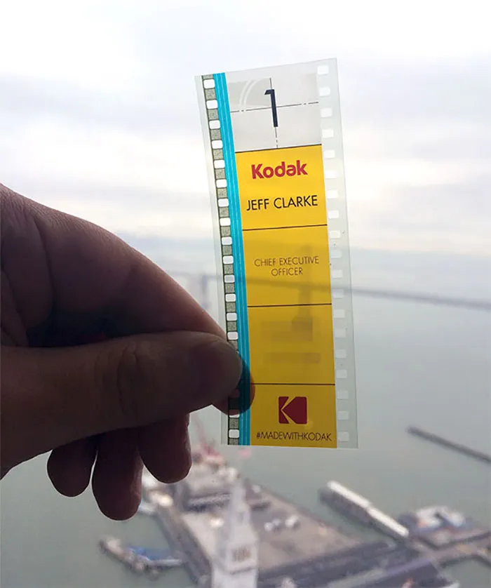Kodak’s CEO Uses 35mm Film As His Business Card