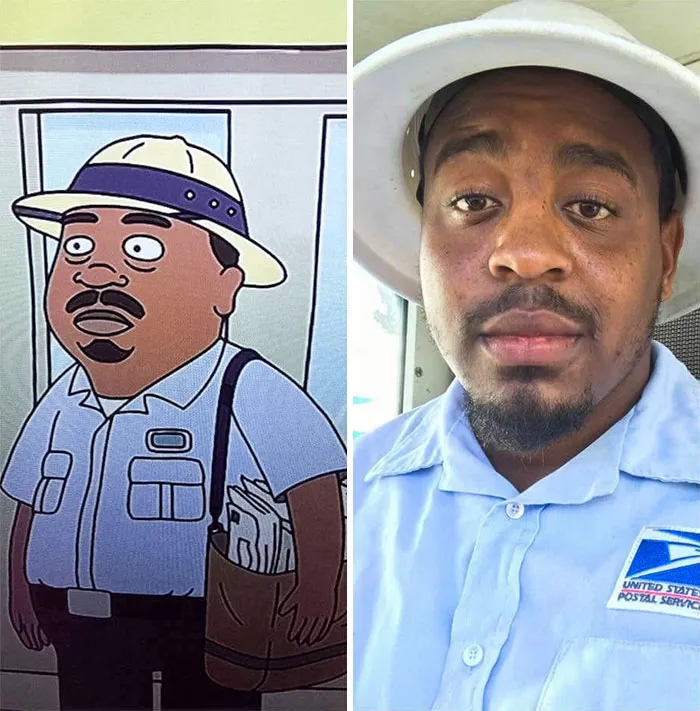 Mi amigo parece el cartero de Rick y Morty