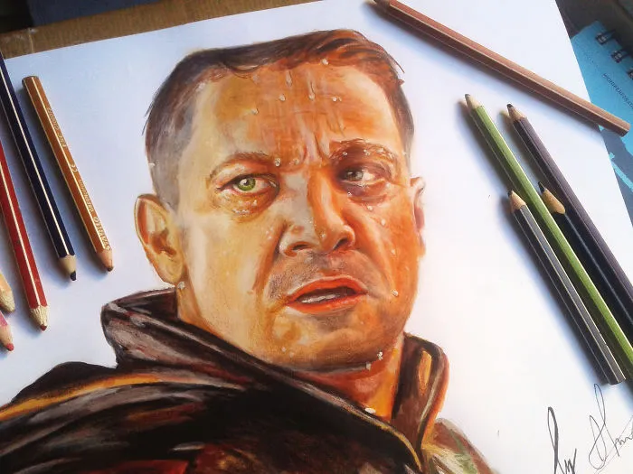 I Spent Only About 3 And Half Hours In This Ronin From Avengers End Game Realistic Drawing