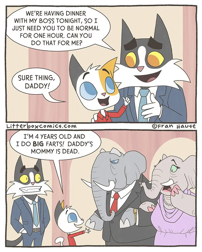 19 More Comics About Being A Mom (Who’s Also A Cat)