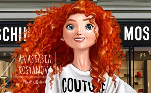 If Disney Princesses Discovered Today's Luxury Fashion Brands (19 Pics)