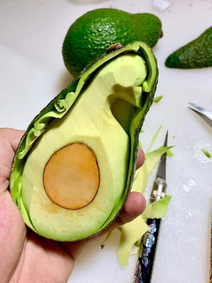 I Carved An Avocado For My Vegan Friend