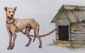 My 31 Inktober Drawings Show The Scale Of Suffering We Can Inflict On Innocent Animals