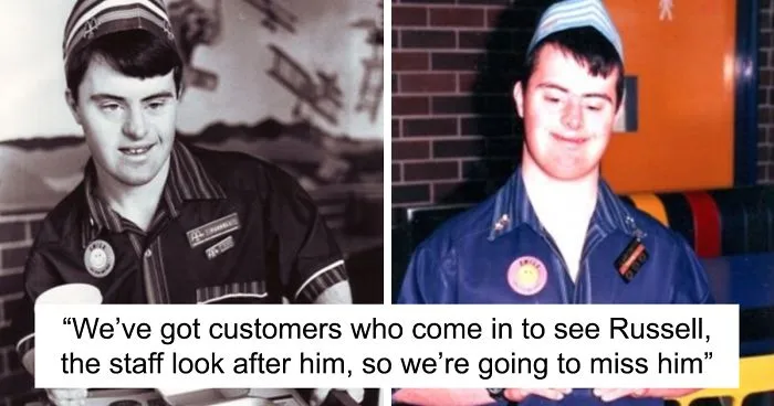 After 32 Years Of Service In A McDonald’s This Man With Down’s Syndrome Is Finally Retiring
